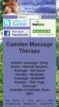 Mobile Screenshot of massagecamden.co.uk